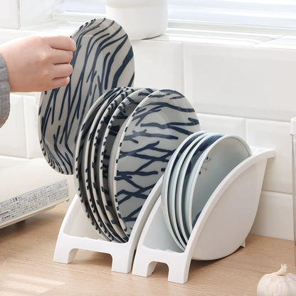Japan imported kitchen storage rack cabinet dishes pan storage rack multi-functional drain rack storage artifact