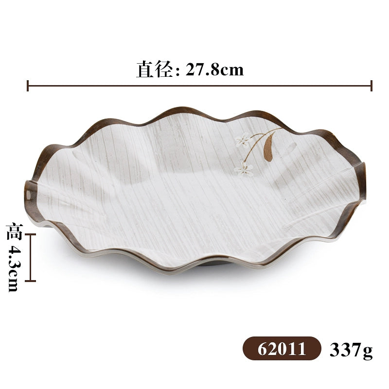 Melamine Japanese-style imitation porcelain hot pot restaurant spoon set tableware