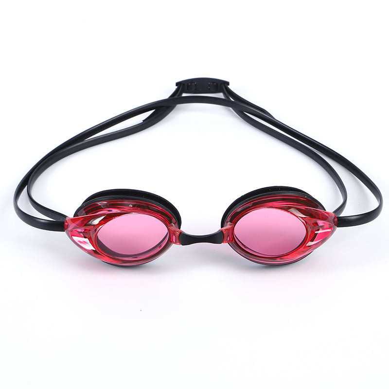 myopia swimming goggles adult swimming goggles equipment high-definition waterproof anti-fog silicone goggles transparent swimming goggles box wholesale