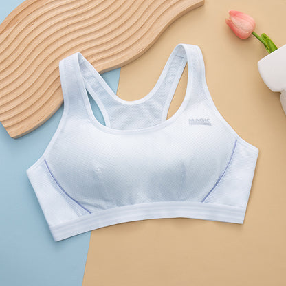 New student bra running quick-drying breathable girl underwear junior high school development girl bra vest