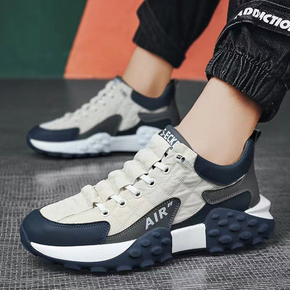 men's shoes new Korean version of low-top running shoes trend anti-slip platform dad shoes breathable sneakers