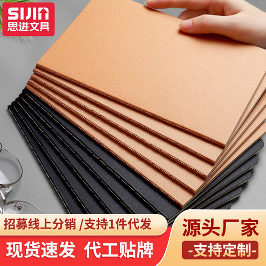 b5 notebook student homework book kraft paper turning book notepad exercise factory spot