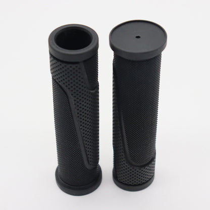 Two-color bicycle mountain handlebar cover mountain bike handle cover road bike bicycle rubber anti-slip handlebar accessories