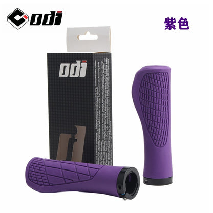 American ODI Rubber Meat Ball Handlebar Grip Mountain Bike Grip Lockable Anti-Slip Shock Absorbing Folding Bike Cycling Grip