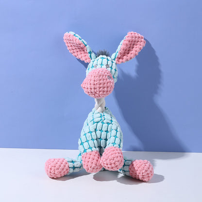 Dog toys resistant teething puppies dog plush vocalization self-hilarity relief artifact puppy pet sound toys