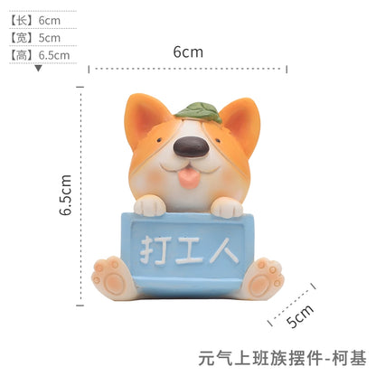 Cartoon animal Japanese small decoration creative home desk desktop decoration cute zakka small gift for others