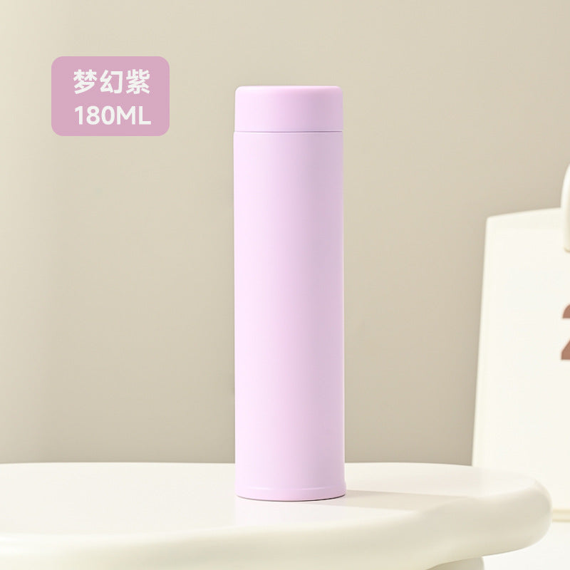New Mini Thermos Mug Small Portable Simple Creative Water Cup Portable Pocket Cup Spot