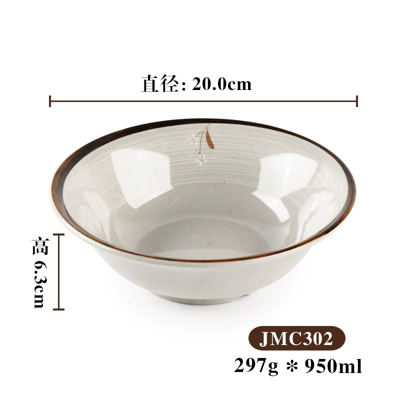 Melamine Japanese-style imitation porcelain hot pot restaurant spoon set tableware