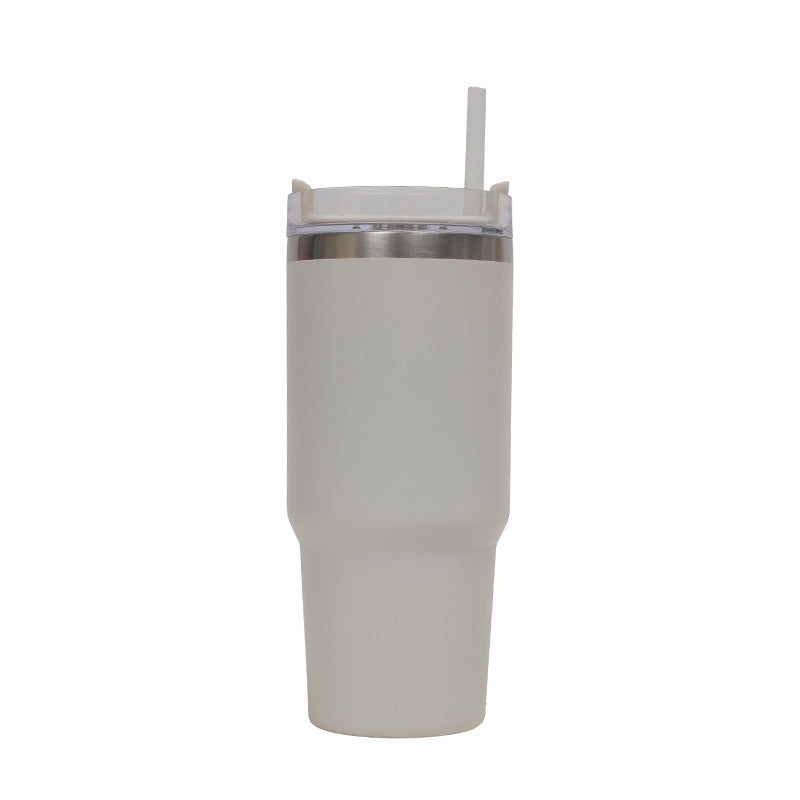 New hand-held car car mug Ice Fighter Cup mini thermos mug female high value cute stainless steel thermos water cup