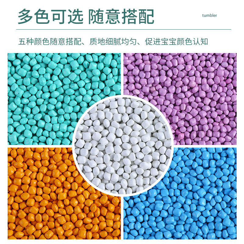children's imitation porcelain sand toys sand toy sand pool colorful stone sand imitation porcelain sand ceramic sand