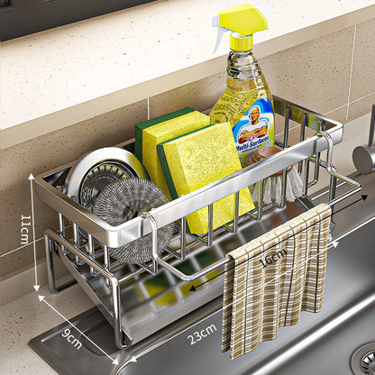 kitchen utensils, drain baskets, household multi-functional drain racks, multi-layer rag racks, cross-border water filter baskets