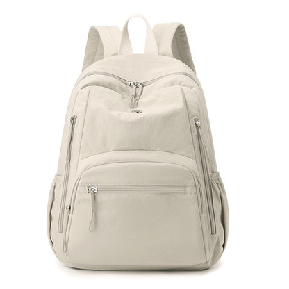 New ultralight waterproof parachute nylon cloth women's large capacity puff bag fashion niche women's backpack