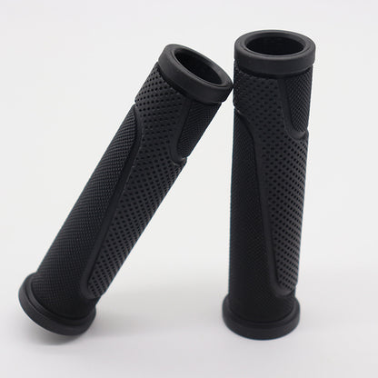Two-color bicycle mountain handlebar cover mountain bike handle cover road bike bicycle rubber anti-slip handlebar accessories
