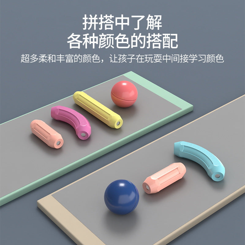 variety magnetic rods, children's early education, puzzle building, building blocks, boys and girls' intellectual development, DIY magnetic toys