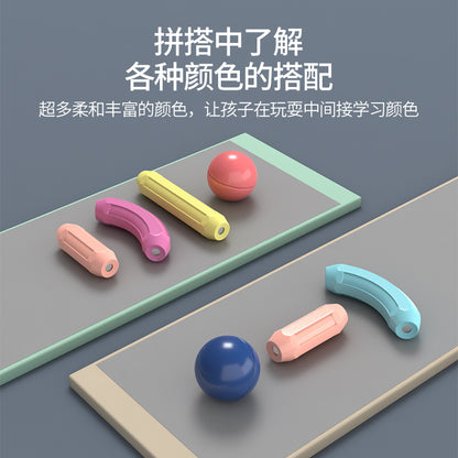 variety magnetic rods, children's early education, puzzle building, building blocks, boys and girls' intellectual development, DIY magnetic toys