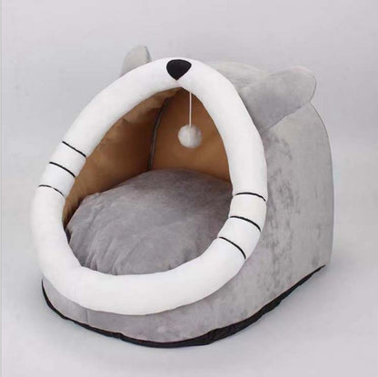 Cats and dogs are suitable for cats and dogs, cats, four seasons, litters, cats, cats, houses, kennels, net red, cats, villas, small dogs, closed cat kennels