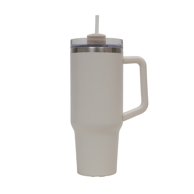New hand-held car car mug Ice Fighter Cup mini thermos mug female high value cute stainless steel thermos water cup