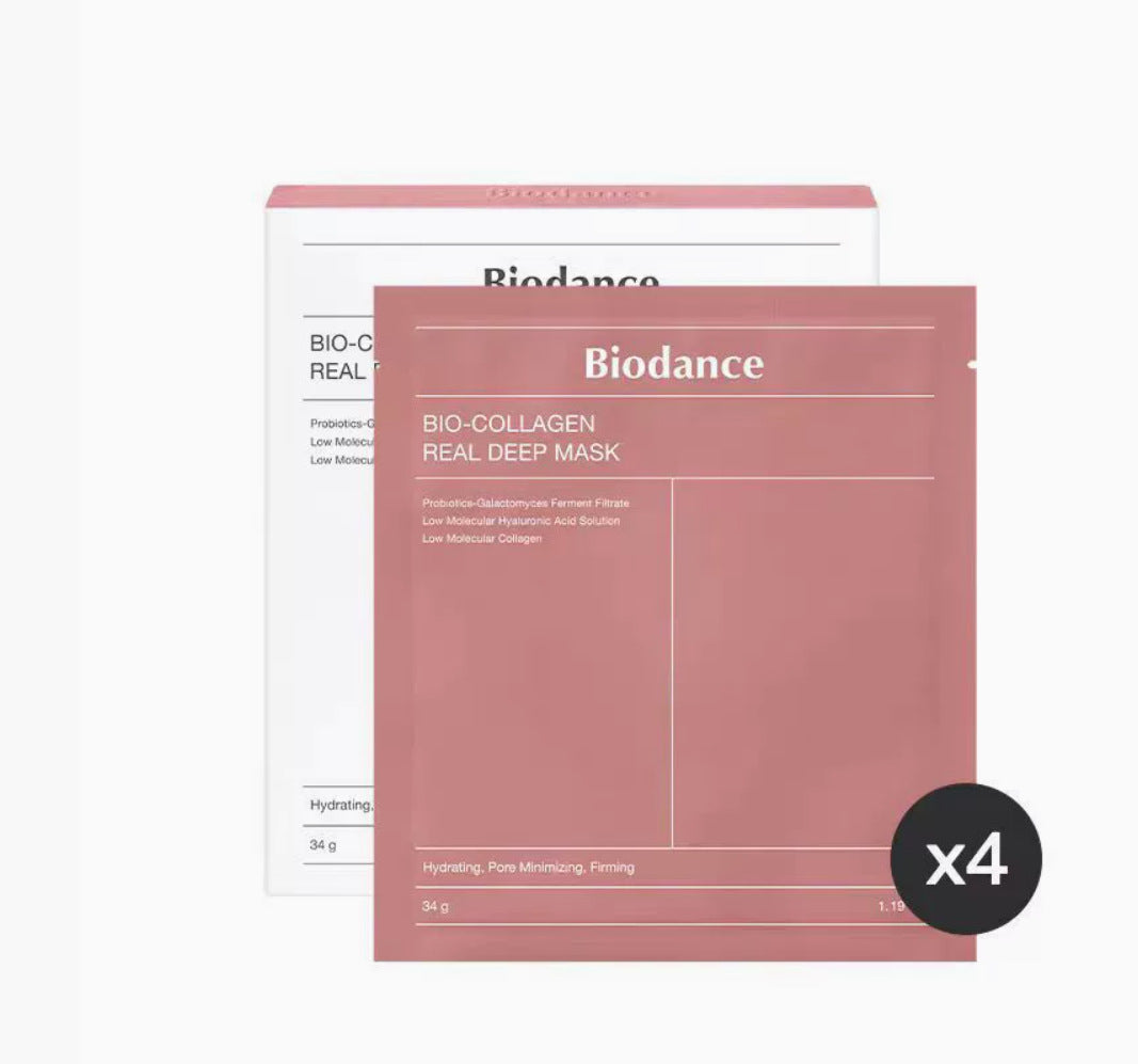 Korean Bio Collagen Deep Hydrating Moisturizing Split Collagen Mask