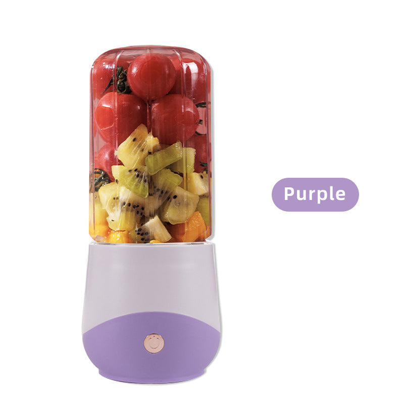 Mini Portable Electric Juicer Cup  Wireless Rechargeable Household Blender for Smoothies & Juices