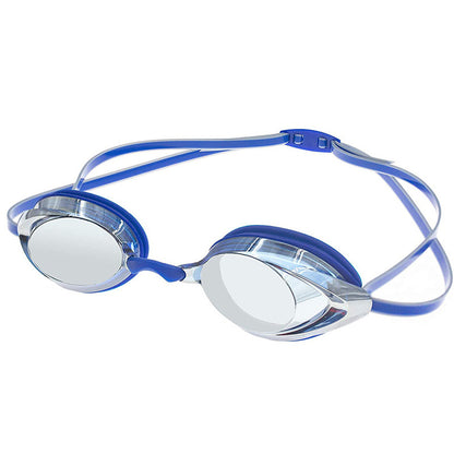 myopia swimming goggles adult swimming goggles equipment high-definition waterproof anti-fog silicone goggles transparent swimming goggles box wholesale