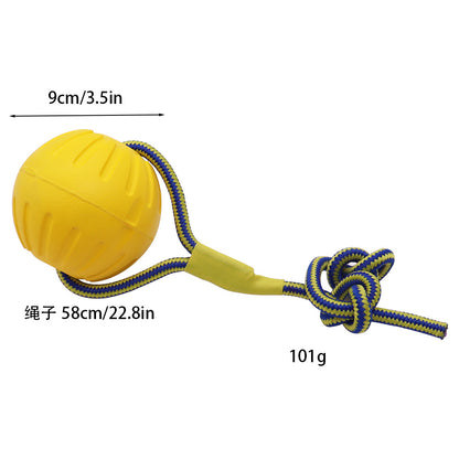 EVA pet toys dog frisbee bite ring dog toys can't bite teeth grinding pet ball puppy supplies dog pull tab