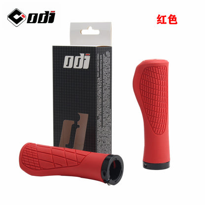 American ODI Rubber Meat Ball Handlebar Grip Mountain Bike Grip Lockable Anti-Slip Shock Absorbing Folding Bike Cycling Grip