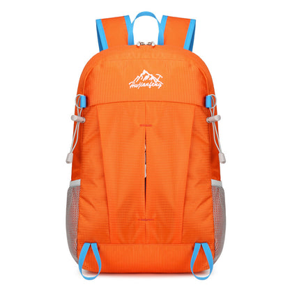Cross-border sports outdoor backpack lightweight travel portable folding bag mountaineering bag hiking and cycling waterproof backpack
