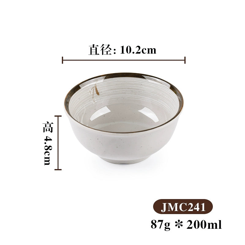 Melamine Japanese-style imitation porcelain hot pot restaurant spoon set tableware