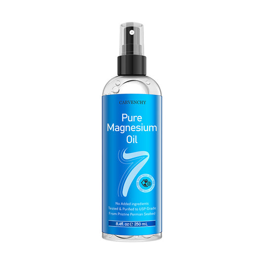 Pure Magnesium Oil Spray relieves fatigue, relaxes muscles, nourishes skin, and nourishes the skin