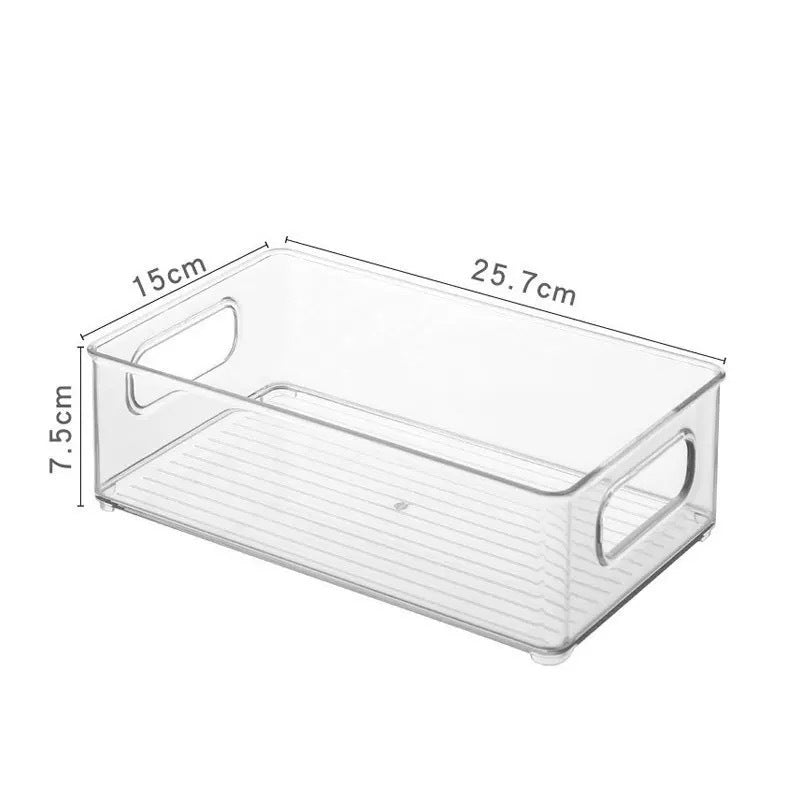 Table storage box, acrylic cosmetics, snacks, transparent basket, skin care products, mask, dormitory organization, sundries, shelf
