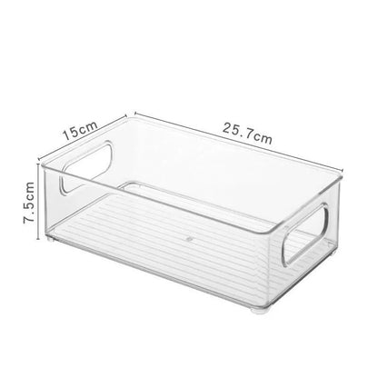 Table storage box, acrylic cosmetics, snacks, transparent basket, skin care products, mask, dormitory organization, sundries, shelf