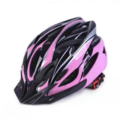 Outdoor cycling one-piece helmet is porous, breathable, ultra-light, and unisex in summer, and the size adjustable safety helmet