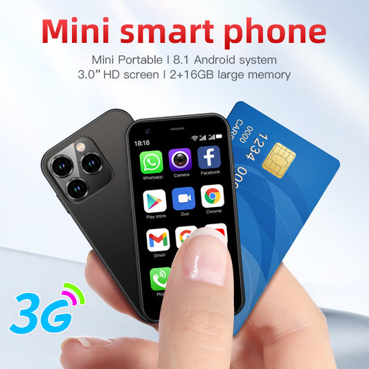 popular XS15 mini smartphone 3 inch small screen mini android 4G mobile phone