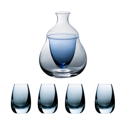Japanese creative Toyo Sasaki glass Japanese sake cup sake jug cold wine jug ice wine jug wine warm wine jug