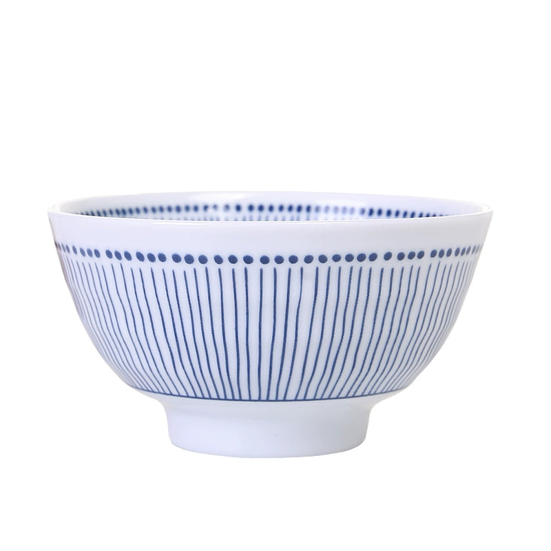 High-temperature underglaze color Japanese-style ceramic dishes and dishes set for home eating small bowls of grass series tableware combination