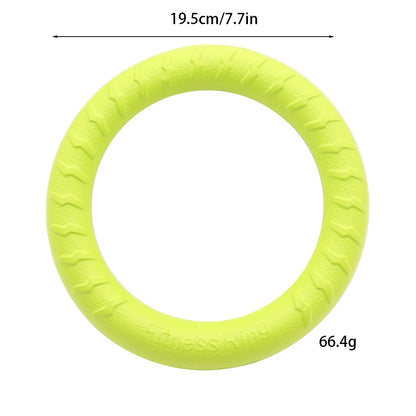 EVA pet toys dog frisbee bite ring dog toys can't bite teeth grinding pet ball puppy supplies dog pull tab