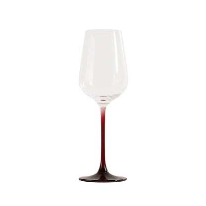 Rose Life Classic Black Red Cup Stem Goblet Red Wine Glass Slender Light Surplus Sound Pleasant