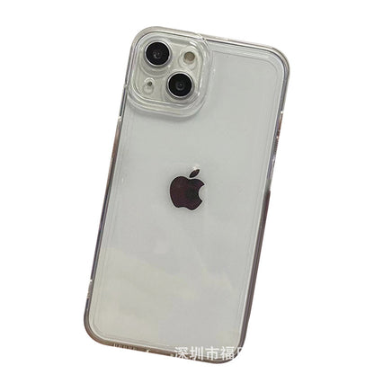 Transparent applicable apple 15 16 drop proof 14 phone case iphone13 pro phone case PM soft shell 11 wholesale 13
