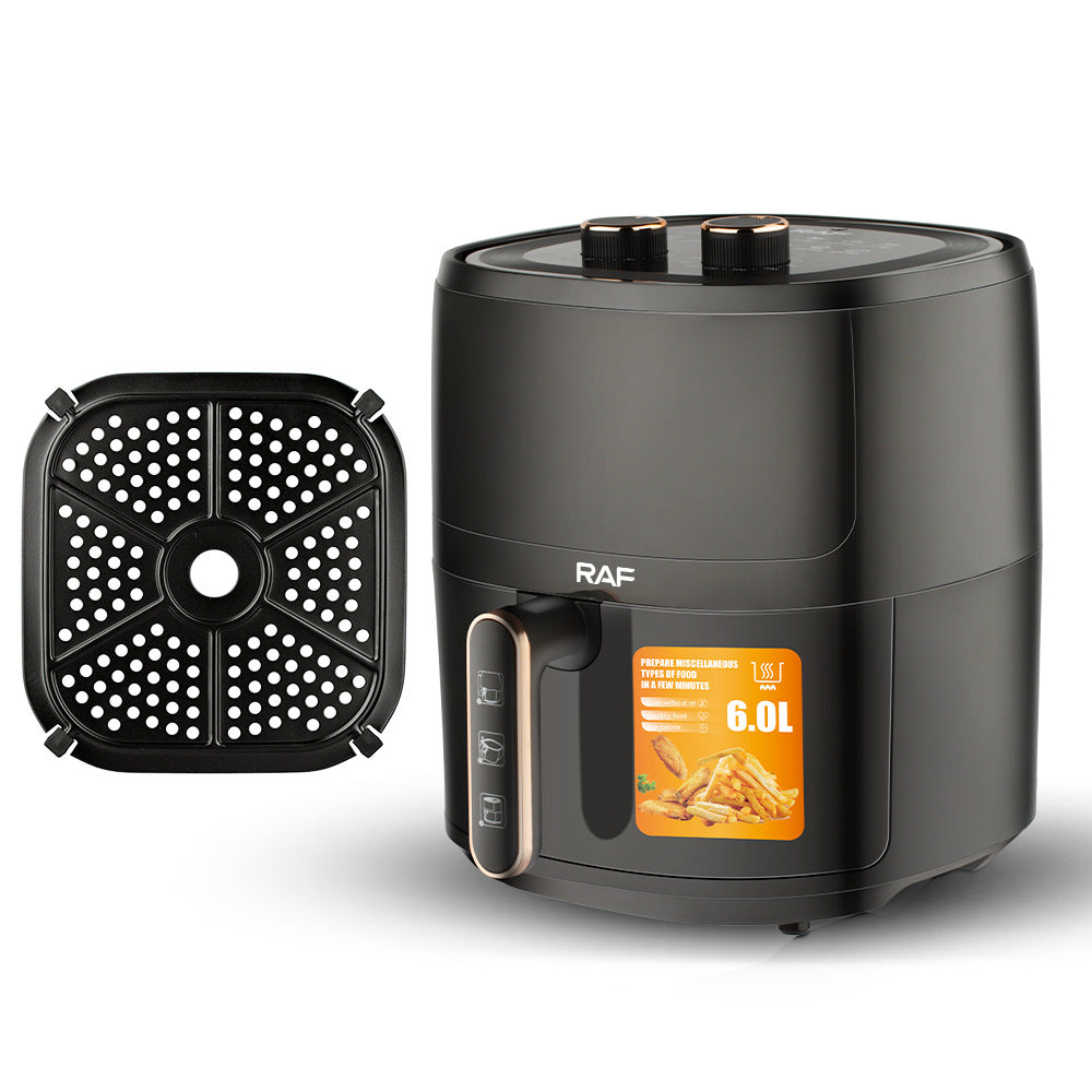 RAF Visual Air Fryer  Large Capacity, Multi-Functional, European Standard, Automatic Electric Cooker for Healthy Frying
