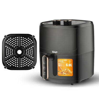 RAF Visual Air Fryer  Large Capacity, Multi-Functional, European Standard, Automatic Electric Cooker for Healthy Frying