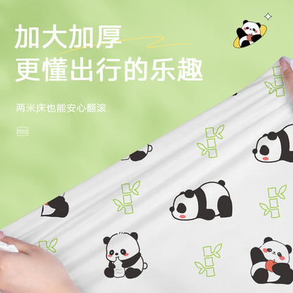 Travel disposable bed sheets, duvet covers, pillowcases, travel dirty pockets, portable three or four pieces of hotel double bedding