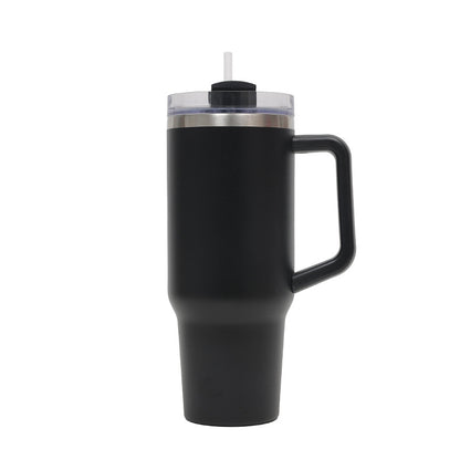 New hand-held car car mug Ice Fighter Cup mini thermos mug female high value cute stainless steel thermos water cup