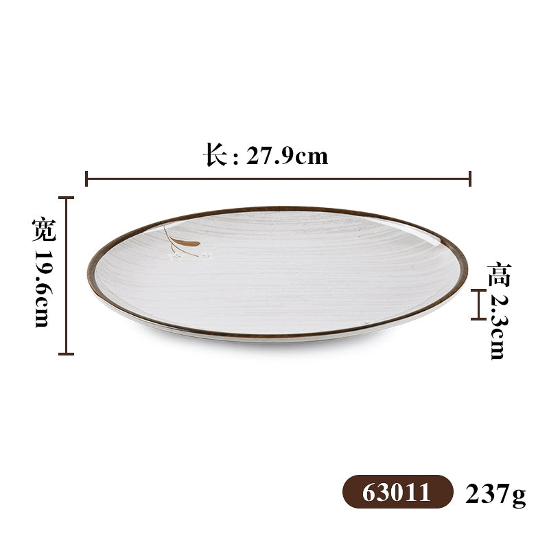 Melamine Japanese-style imitation porcelain hot pot restaurant spoon set tableware