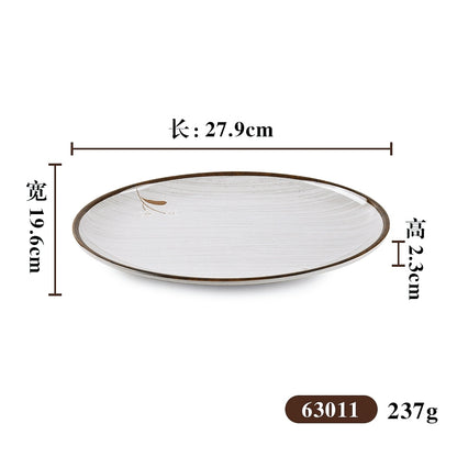 Melamine Japanese-style imitation porcelain hot pot restaurant spoon set tableware