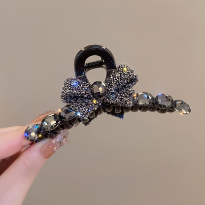 new spring and summer grab clip large shark clip is not loose sense of luxury, back of the head hair grip clip hair ornament women