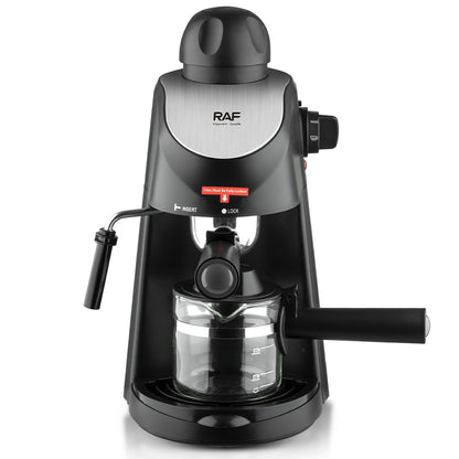 RAF European standard cross-border semi-automatic Italian cross-border new home commercial coffee machine milk froth pull flower pump pressure
