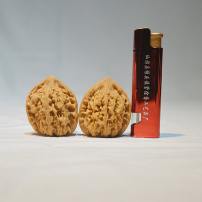 Wen Wan walnut Laishui Wang Yong official hat four building handles walnut shape fine for unisex bulk wholesale