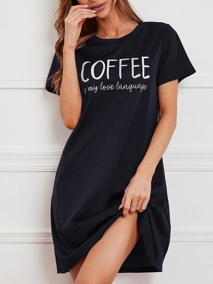 European and American new fashion dress ladies summer summer home service dress