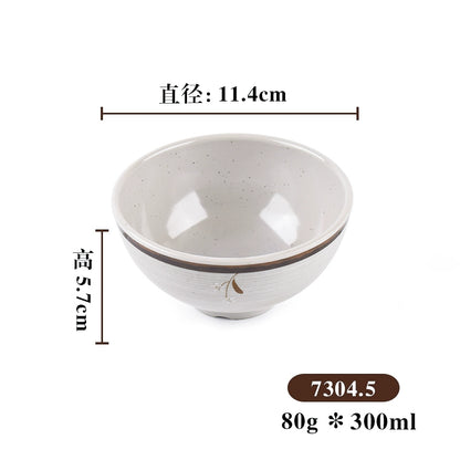 Melamine Japanese-style imitation porcelain hot pot restaurant spoon set tableware