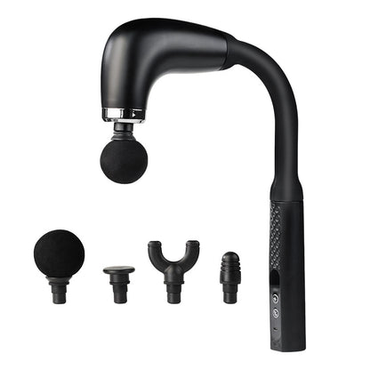 U-shaped hook fascia gun muscle relaxation massager fitness neck membrane vibration massager electric shoulder and neck massage gun